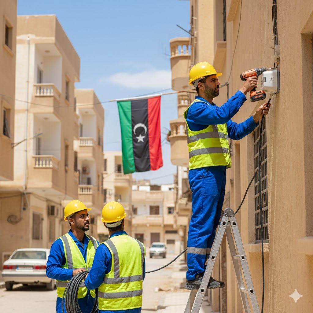 تركيب التوصيلات الكهربائية